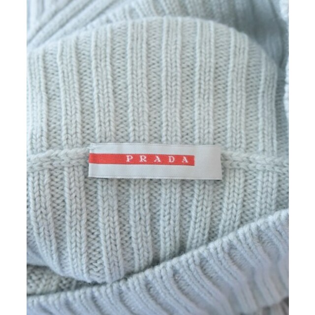 PRADA SPORT プラダスポーツ ニット・セーター 50(XL位) 水色 | www