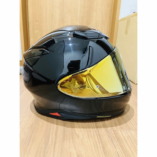 71,500円相当 SHOEI Z-8 ブラック XL 純正ミラーシールド付き-eastgate.mk