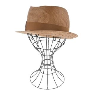 ボルサリーノ(Borsalino)のBorsalino ボルサリーノ ハット - 茶 【古着】【中古】(ハット)