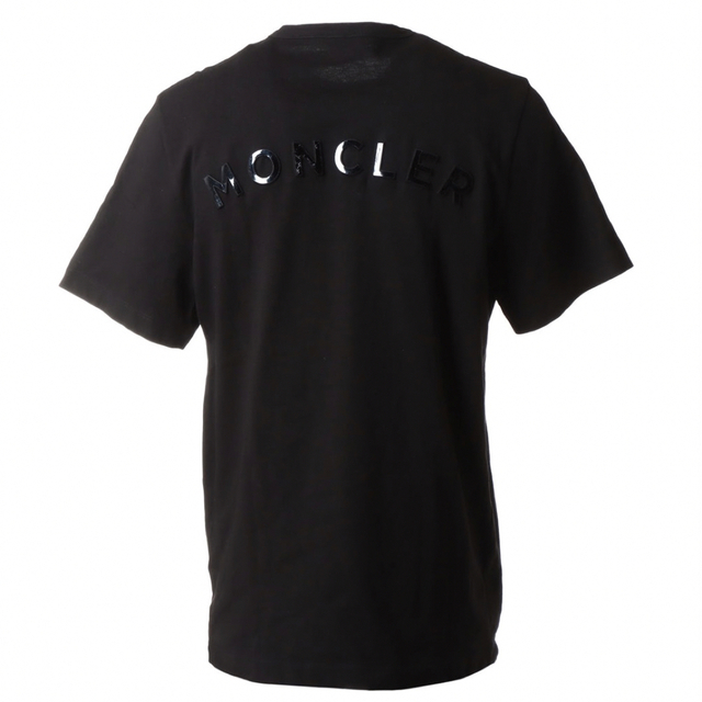 MONCLER(モンクレール)の★希少★ MONCLER Tシャツ Ｍ　ワッペン ロゴ ブラック モンクレール メンズのトップス(Tシャツ/カットソー(半袖/袖なし))の商品写真