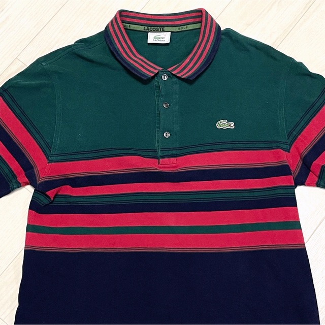 【used】80s LACOSTE ラコステ ポロシャツ フランス製 サイズ4