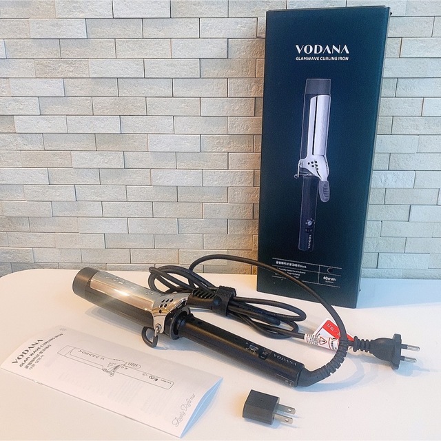 VODANA 40mmカールアイロン GLAMWAVE CURLING IRON - ヘアアイロン