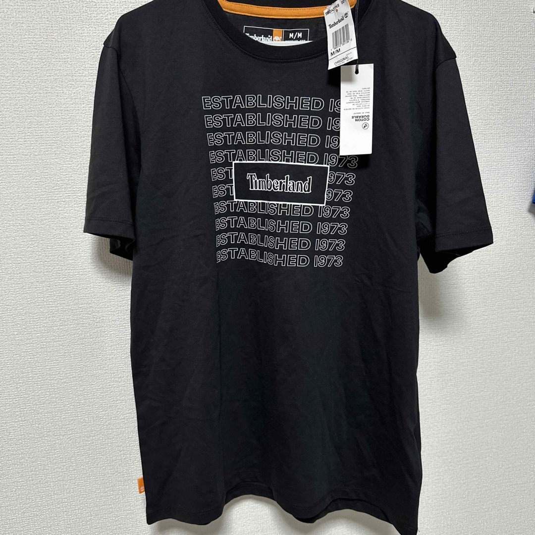 Timberland(ティンバーランド)の新品未使用タグ付き timberland Mサイズ　ブラック メンズのトップス(Tシャツ/カットソー(半袖/袖なし))の商品写真