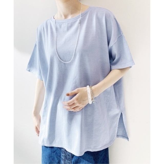 IENA(イエナ)のIENA　Pigment Dyeing ワイドTシャツ レディースのトップス(Tシャツ(半袖/袖なし))の商品写真