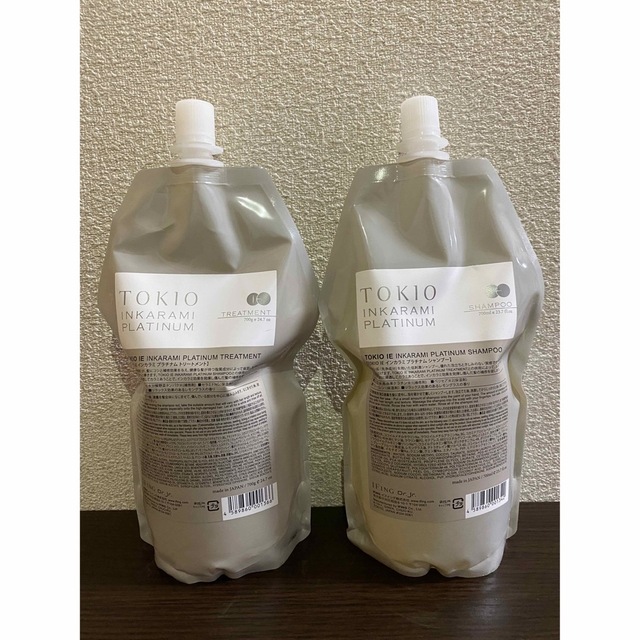 トキオ インカラミ プラチナム シャンプー700ml/トリートメント700ml