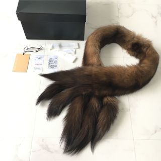 美品 FOXEY フォクシー 最高級 セーブル マフラー タグ付 | tediquori.com