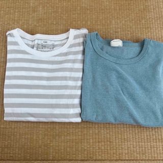 ムジルシリョウヒン(MUJI (無印良品))のロンT 2枚セット(Tシャツ/カットソー)