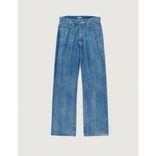 オーラリー(AURALEE)のお値下可！　SELVEDGE FADED LIGHT DENIM PANTS (デニム/ジーンズ)