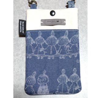 ムーミン(MOOMIN)のハンドメイド  スマホポーチ  ミー  前面ポケット付き(ポーチ)