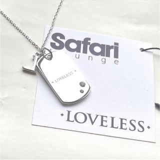 ラブレス(LOVELESS)のLOVELESSラブレス/Safari コラボ silverネックレス(ネックレス)