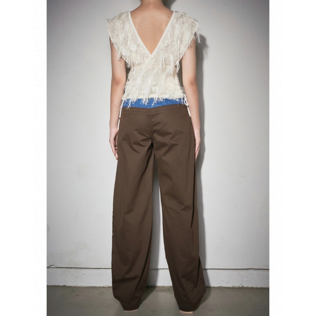 LEINWANDE 新品　Work Trousers / Brown