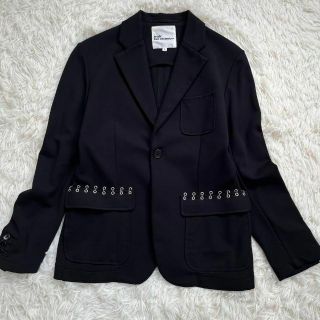 コムデギャルソン 19ss コレクション使用 刺繍ジャケットドッキング