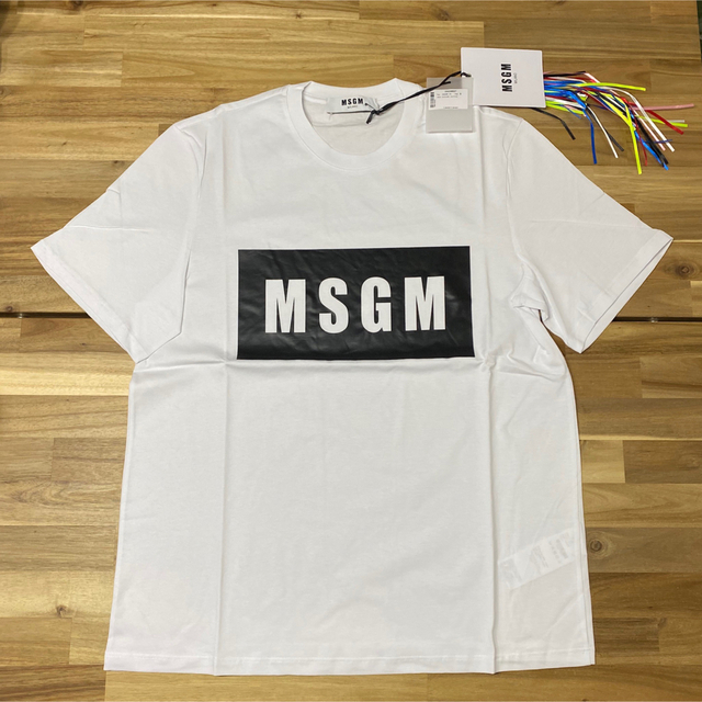 MSGM Tシャツ 白 メンズ xs