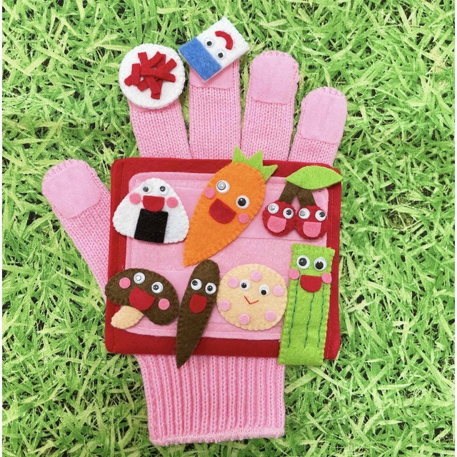 手袋シアター⭐︎おべんとう箱のうたの通販 by オーダーストップ中！手袋シアターショップ♡wako｜ラクマ