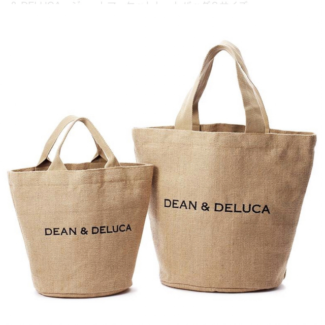 DEAN & DELUCA(ディーンアンドデルーカ)のDEAN & DELUCA　ジュートマーケットトートバッグＳサイズ レディースのバッグ(トートバッグ)の商品写真