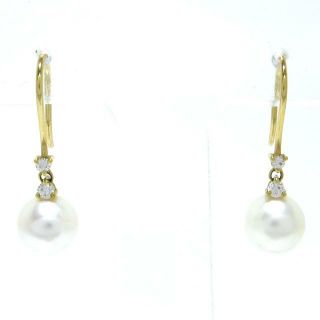 ミキモト(MIKIMOTO)のmikimoto(ミキモト) ピアス - 白(ピアス)