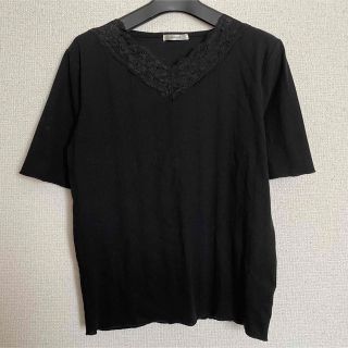 美品 dearful ディアフル トップス 半袖 Vネック (Tシャツ(半袖/袖なし))