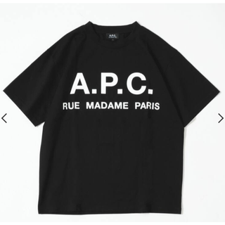 エディフィス(EDIFICE)の新品　A.P.C.　別注 オーバーサイズ ロゴプリント Tシャツ(Tシャツ(半袖/袖なし))