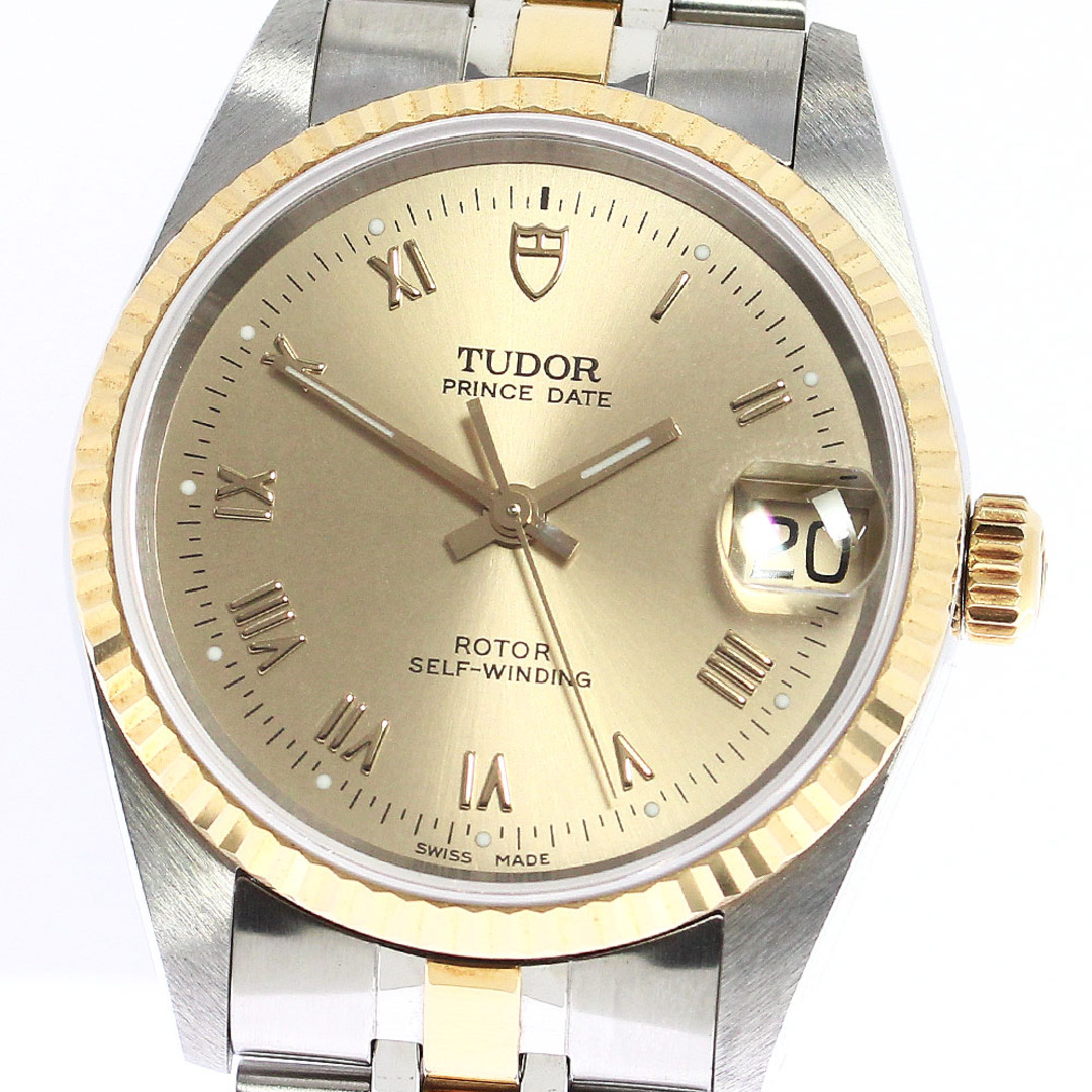 チュードル TUDOR 74033 プリンスデイト cal.2824-2 自動巻き メンズ _753494