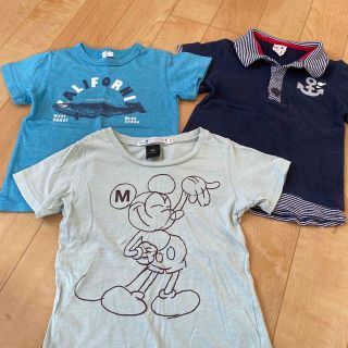 110cm Tシャツ3枚(Tシャツ/カットソー)