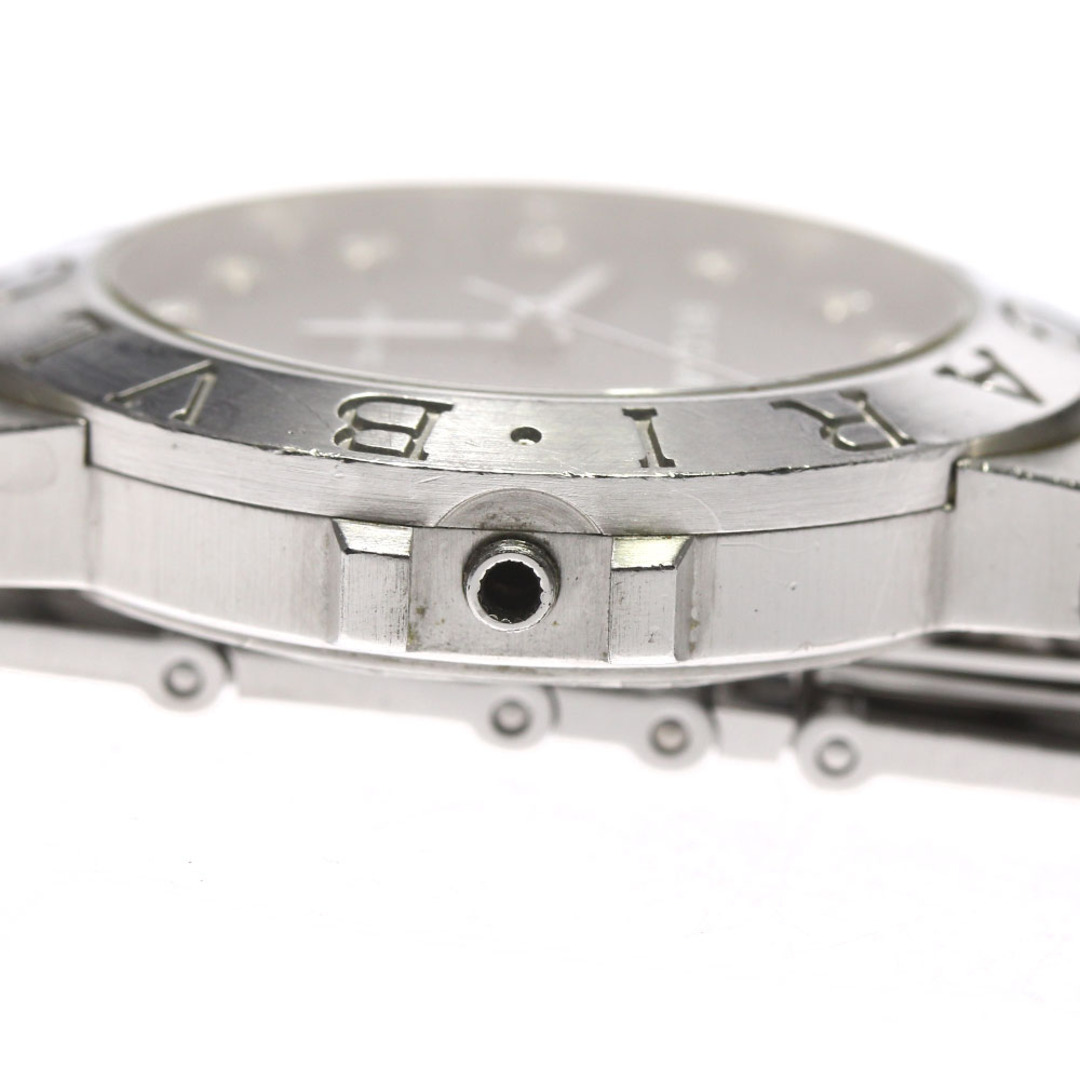 ジャンク ブルガリ BVLGARI LCV35S ディアゴノ 11Pダイヤ デイト ジャンク ブルガリ BVLGARI LCV35S ディアゴノ 11Pダイヤ デイト