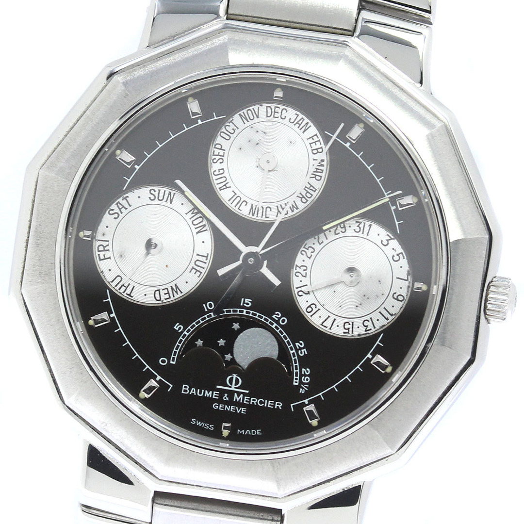 ボーム＆メルシェ Baume & Mercier 6131.02 リビエラ トリプルカレンダー ムーンフェイズ クォーツ メンズ _753209商品情報ブランド