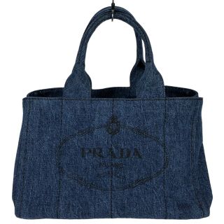 日本最大級 【最終値下げ!美品】PRADA プラダ トートバッグ デニム
