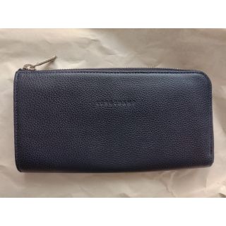 ロンシャン(LONGCHAMP)のLONGCHAMP長財布　紺(財布)