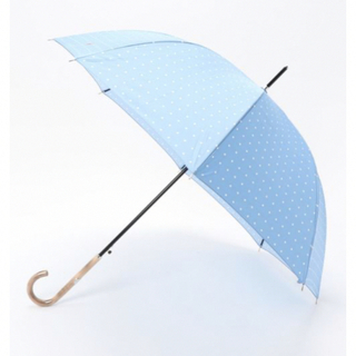 ポロラルフローレン(POLO RALPH LAUREN)の新品　ラルフローレン　長傘　雨傘　ドット　ブルー(傘)
