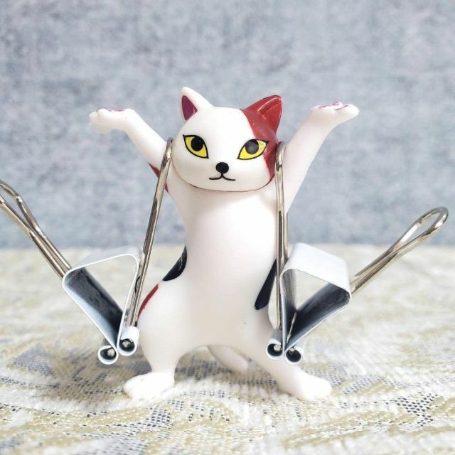 再入荷！ネコの置物 5匹組 白猫 黒猫 茶トラ キジトラ 三毛 新品✨かわいい猫の通販 by SunnyLink｜ラクマ