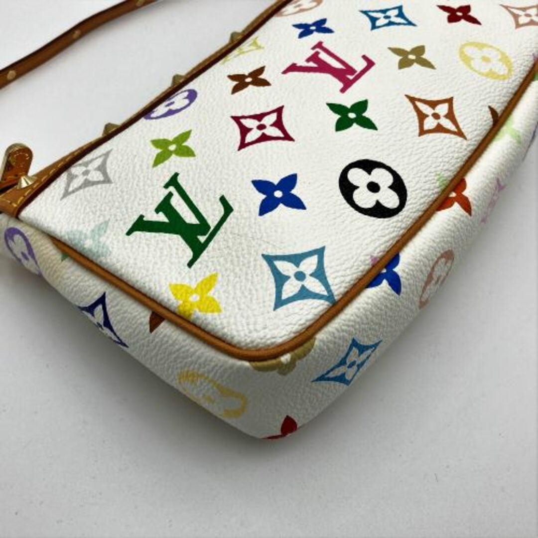 美品 LOUIS VUITTON ルイ・ヴィトン  ポシェット アクセソワール   M92649  モノグラムマルチカラー  ポシェット マルチカラー