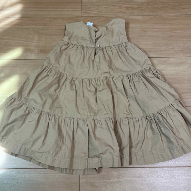 babyGAP(ベビーギャップ)のbaby GAP ティアード ワンピース キッズ/ベビー/マタニティのキッズ服女の子用(90cm~)(ワンピース)の商品写真