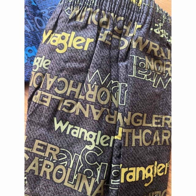Wrangler(ラングラー)のLLサイズ２枚組ブランド品wrangler！渋い！前開きありボタン付きトランクス メンズのアンダーウェア(トランクス)の商品写真