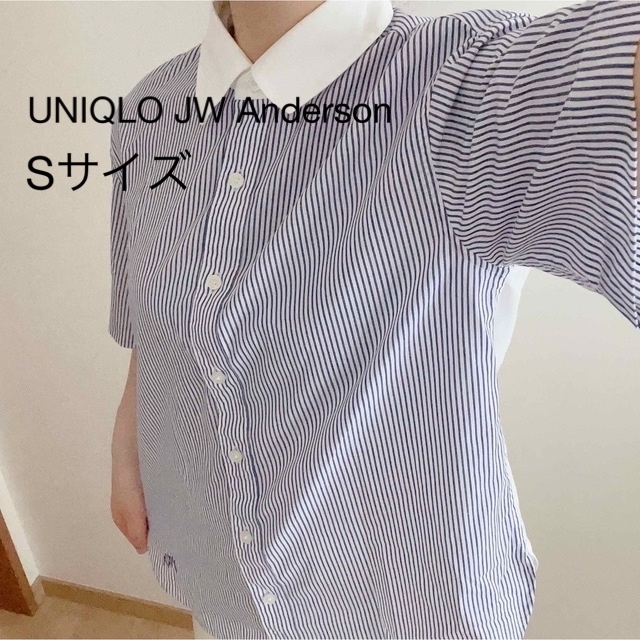 UNIQLO UNIQLO JW ANDERSONコラボ ストライプリラックスシャツ（半袖）の通販 by A's shop｜ユニクロならラクマ