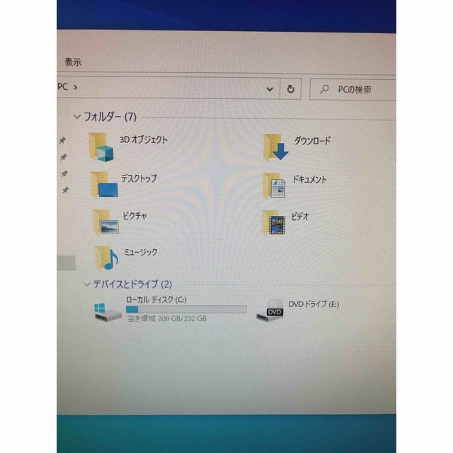HPデスクトップパソコン スマホ/家電/カメラのPC/タブレット(デスクトップ型PC)の商品写真