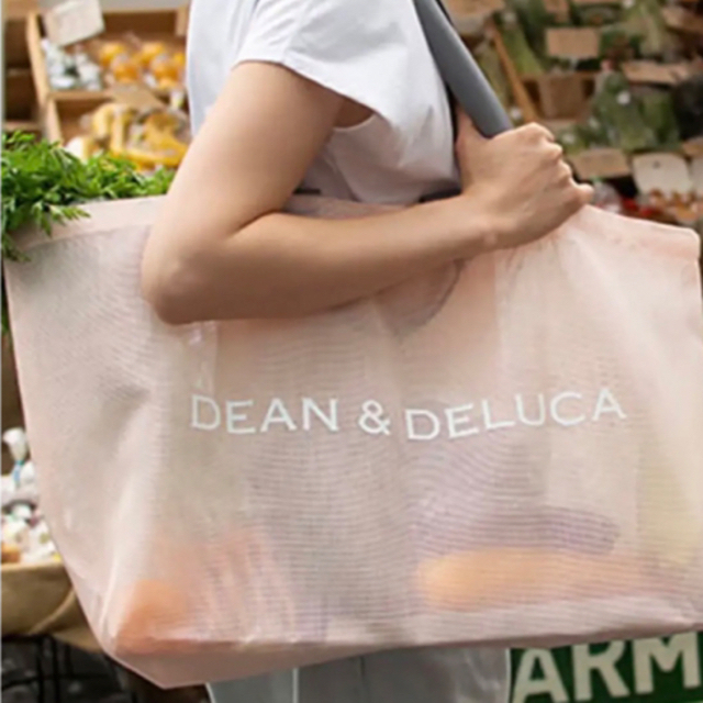 DEAN & DELUCA - DEAN＆DELUCA トートバッグ Lサイズ メッシュバッグ ...