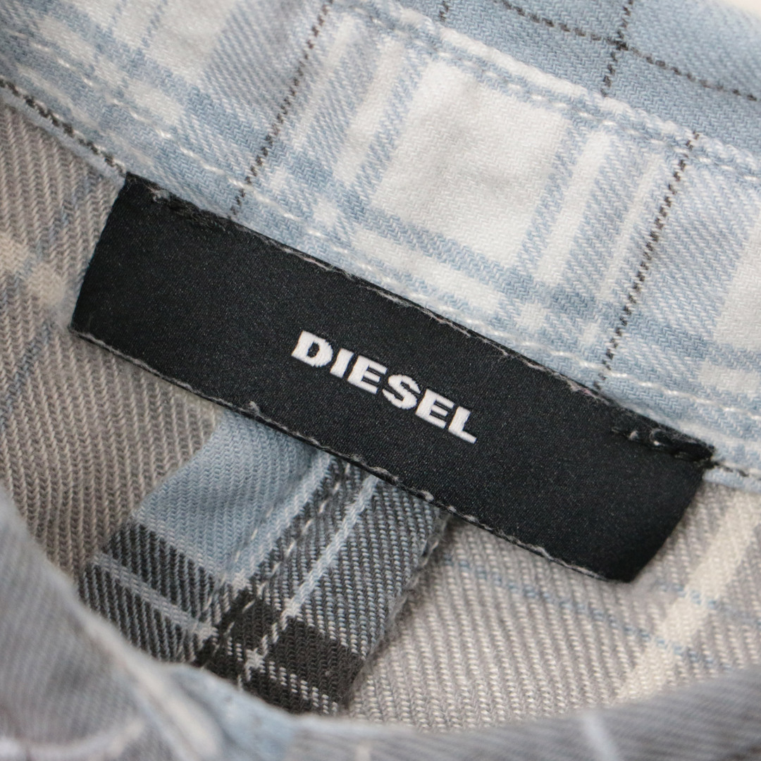 DIESEL - DIESEL ディーゼル シャツ ワンピース チュニック ネルシャツ