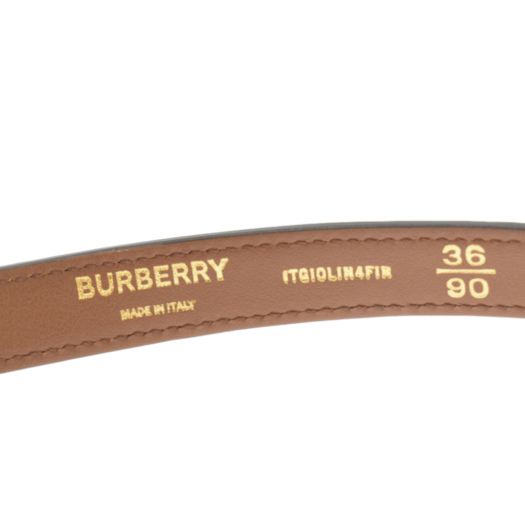 BURBERRY(バーバリー)のBURBERRY バーバリー フェイクウォッチ レザーベルト メンズのファッション小物(ベルト)の商品写真