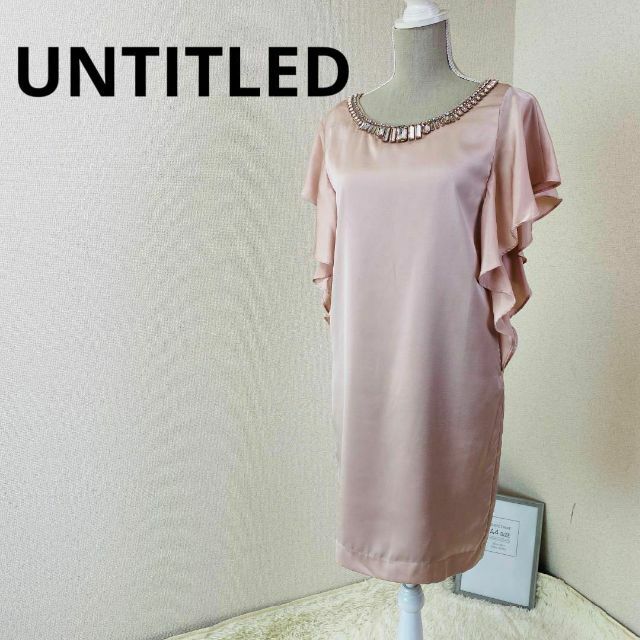 UNTITLED　アンタイトル　レディース2　ピンク　ワンピース　ドレス