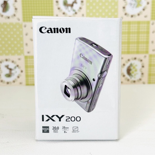 キヤノン☆新品未使用品☆Canon IXY 200 レッド