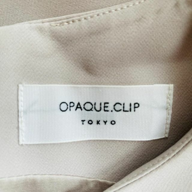 OPAQUE.CLIP(オペークドットクリップ)のOPAQUE.CLIP　レディース　アシンメトリー　ワンピース レディースのワンピース(ロングワンピース/マキシワンピース)の商品写真