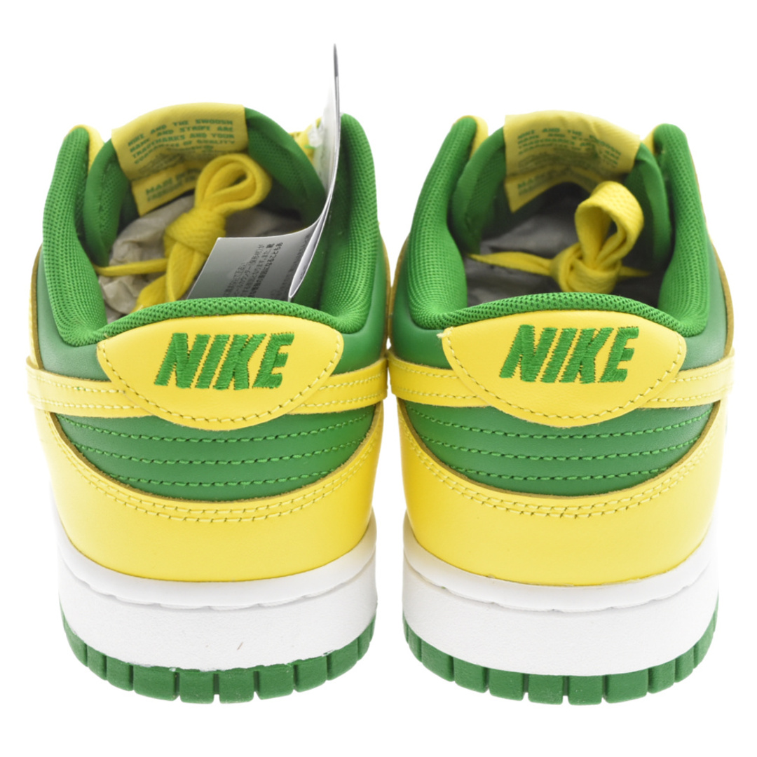 NIKE(ナイキ)のNIKE ナイキ DUNK LOW RETRO BTTYS ダンク ローカットスニーカー イエロー/グリーン DV0833-300 US9 メンズの靴/シューズ(スニーカー)の商品写真