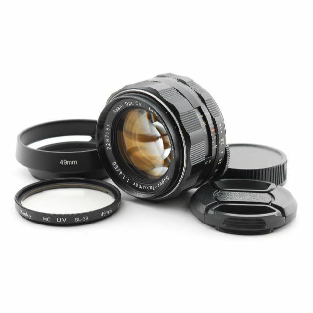 PENTAX - Super Takumar 50mm F1.4 黄変なし フィルター付 L699の通販