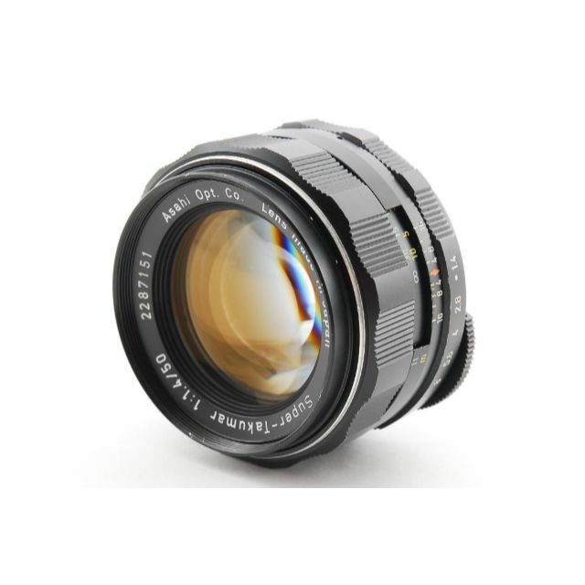 Super Takumar 50mm F1.4 黄変なし フィルター付 L699