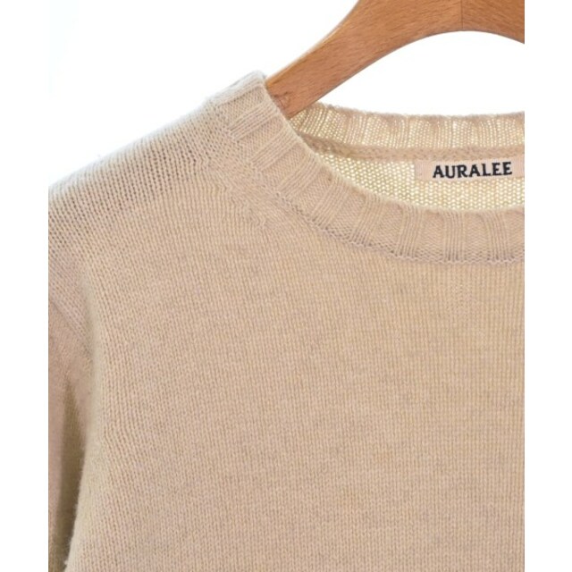 AURALEE - AURALEE オーラリー ニット・セーター 1(XXS位) ベージュ