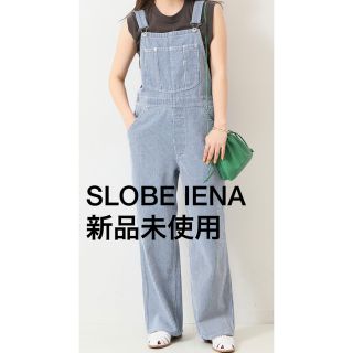 スローブイエナ(SLOBE IENA)のSLOBE IENA LE DENIMバックオープンオーバーオール(サロペット/オーバーオール)