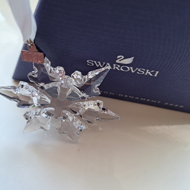 SWAROVSKI(スワロフスキー)のスワロフスキー　2020オーナメント限定品　美品 インテリア/住まい/日用品のインテリア小物(置物)の商品写真