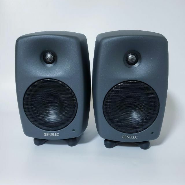 茄子紺 【すぐ使えるセット!】GENELEC 8030CP ペア モニター