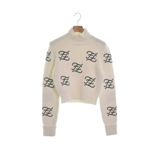 クーポンを購入する FENDI フェンディ ニット・セーター 40(M位) 白