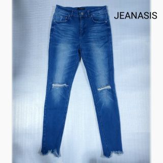 ジーナシス(JEANASIS)の【送料込】JEANASIS (ジーナシス)ダメージデニム スキニー ジーンズ((デニム/ジーンズ)